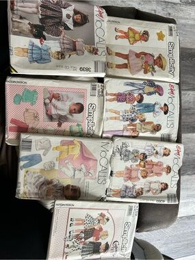 4/$100 Vintage Kids Sewing Patterns Collection - Multicolor